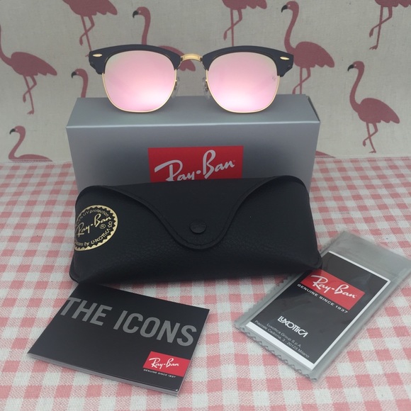 Ray-Ban Accessories - RB3016 Classic Clubmaster Sunglasses Cooper flash